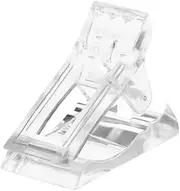 FRCOLOR Nail Gel Extension Clips 20pcs Nail Tips Clips Nail Fixing Clips Nail Art Tools for Gel Nail Portable Practical