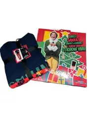 Men’s Pajama Set 2XL Buddy The Elf Christmas & 15 Days Of Socks