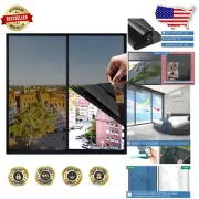 Daytime Reflective One Way Window Film - Premium PET UV Protection 27.6" x 16.4"