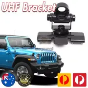 UHF Antenna Bracket Bonnet Hinge Fits Jeep Wrangler GME (for: Jeep)