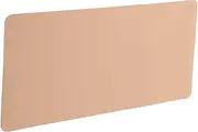 PLAFOPE Non Slip Desk Mat Large PU Leather Blotter for Writing Computer Use Desk Cover Mat with Convenient Strap for Home Office