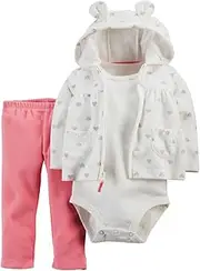 [Carter's] Baby Girls-3-Piece Cardigan Set