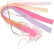 WHAMVOX Decorative Bike Streamers for Boys and Girls Colorful Tassel Ribbons for Scooter and Handlebar Easy to Install Riding