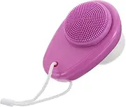 FOMIYES Silicone Facial Brush Double-sided Face Cleansing Tool Manual Face Wash Deep Pore Cleansing Exfoliating Massaging Brush for Women Men