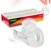 Transparent Tape, Clear, Christmas Gift Wrap Tape, Office Repair Home School ...
