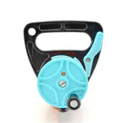 46m Line Handheld Diving Cave Reel for Underwater Scuba Wreck Cave Diving Snorkeling SMB Accessories 46 meters light blue