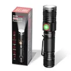 Rechargeable LED Flashlight – 2000 Lumens USB Bright Pocket Torch Outdoor