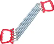 Happyyami Tensioner Spring Fitness Exerciser Chest Expander Chest and Arm Trainer Muscle Exercise Rope Long Resistance Band Fitness Accessory Chest Workout Tool Spring Steel Blue