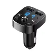In Car Bluetooth FM Transmitter Radio MP3 Wireless Adapter Car Kit 2 USB Charger