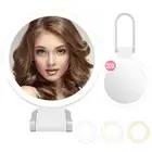 New 20X/1X Double-Sided Makeup Mirror Light, Rechargeable, Adjustable Stand