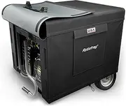 [Rosefray] Generator Cover-32”Lx24”Wx24”H,600D Heavy Duty Waterproof, Small Outside Equipment Cover for Champion,Predator,WEN,Ryobi,Generac,Westinghouse Portable Generator 5000-10000W-Black/2XL