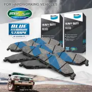 8Pcs Bendix HD Brake Pads Set for Toyota Kluger 3.3 MCU28 MCU23 AWD FWD MPV