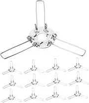 COHEALI 24Pcs Lampshade Clips Spring Clamps for Durable Lamp Accessories for DIY Lampshade Fixation Home Office and More