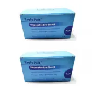 100 Pairs OD7+ Laser/IPL/LED Eye Shield for 190nm-11000nm Client Eyes Protection