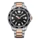 CITIZEN 星辰 AW1524-84E 限定店鋪販售紳士日期顯示光動能腕錶 / 黑面 44.5mm