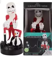 Cable Guys Santa Clause Jack Skellington Phone & Controller Holder New In Box