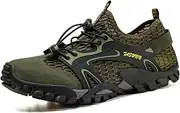 [HYDLONGR] Men's Women's Lightweight Quick-Drying Outdoor Amphibious Hiking Shoes Sports Beach Shoes Water Shoes