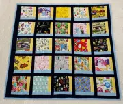 Handmade Disney Patchwork Cotton Quilt Baby Kids Playmat Animals 90 cm Square
