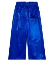 [Bobo Choses] Bobo Choses Metallic flared pants Y 8 blue
