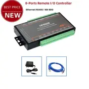 HF6508 8-Port Remote I/O Controller 8-DI 8DO IoT RS485 Serial Server to Ethernet