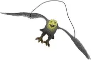 Plastic Eagle Decoy Bird Scarecrow for Garden Yard Outdoor Bird Deterrent Large Simulation Ornament for Home Decor