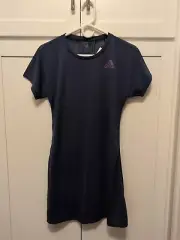 Adidas Women Climacool Badminton Dress, Blue Medium