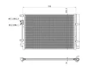 Premier Air Conditioning Condenser Fits Hyundai i20 2014- 1.2 1.4