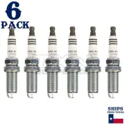 6 Pack NGK Ruthenium HX Spark Plugs 2006 for BMW 325i L6 3.0L ps