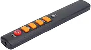 Universal Learning Remote Control with Big Buttons Smart Controller for TV STB DVD HiFi VCR with ABS Material and Remote Distance Up 10m etc. (Orange)