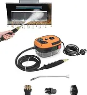 High Pressure Steam Cleaner,Steamer Cleaning 2500W Portable Handheld Steam Cleaner High Temperature Pressurized Steam Cleaning Machine for Kitchen Furniture Bathroom Car