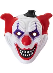 Scary Clown Foam Halloween Costume Mask