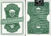 Benchmark Teal Playing Cards Poker Size Deck USPCC Custom Limited New Sealed