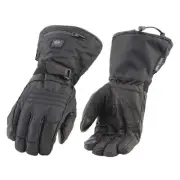 NexGen 7.4V Men's Heated Textile and Leather Combo Gantlet Gloves with I-Touch