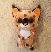 Ty Buckwheat Lynx Beanie Boo Buddy 9" NEW