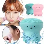Exfoliator Pore Cleaner Facial Cleanser Face Cleansing Brush Silicone Octopus