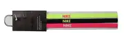 Nike Elastic Printed Headband 3PK Hairband Volt Black OSFM Bands GYM AC9641-983