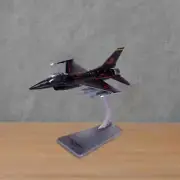 1/100 F16D Plane Model Aircraft Model Playset F16D Fighter Model Aircraft