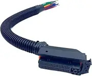 CCWUTQF 1 Pc 81 Pin Computer Board DCU Socket Yunnei Heavy Truck Controller Wiring Harness Plug Suitable