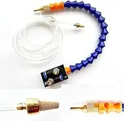 Upgrade Version Mist Coolant Lubrication Spray System for Metal Cutting Engraving Cooling Sprayer Machine for Air Pipe CNC Lathe Milling Drill
