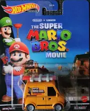 HOTWHEELS Retro Entertainment 2023 B - SUPER MARIO BROS. Plumber Van 1:64 Car