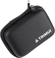Generic Hard Carrying Case Shockproof Travel Protective Case Anti-Scratch Game Accessories Box with Mesh Bag Game Console Case Storage Bag for Brick Handheld Game Console