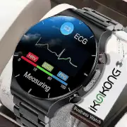 2022 Ecg+ppg Smart Watch Men Blood Pressure Heart Rate Watches Ip68 Waterproof Fitness Tracker Smartwatch