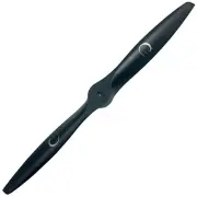 XOAR PJM Matte Black 15x8 RC Model Airplane Propeller 15 In Wood Gas Prop Blade