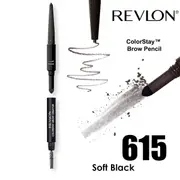 [Revlon] Colorstay colorstay brow creator 3in1 soft black 615