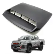 Matte Black Scoop Hood Bonnet Fits Toyota Hilux Revo Rocco Z-Edition 2015 2020