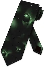 Space Alien Ties Mens Outer Galaxy Necktie by Three Rooker