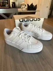 Women's adidas Bravada 2.0 Platform IE2309 Cloud White / Chalk White US 9.5