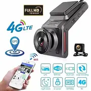 4G Hidden Dash Cam GPS Tracking Support Live Remote Monitoring With Two Camera Video Recording FHD 1080P WiFi Hotspot