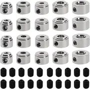 20pcs RC Airplane Plane Landing Gear Wheel Stop Collar Copper Plated M2 M2.5 M3 M4 M5 Landing Gear Stopper RC Airplane Replacement Accessoires