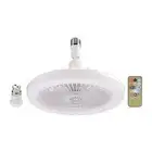 Ceiling Fan with Light E27 Dimmable LED Lighting Ceiling Fans for